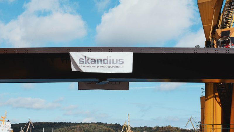 tillverkare av stålkonstruktioner, Skandius, international project coordinator